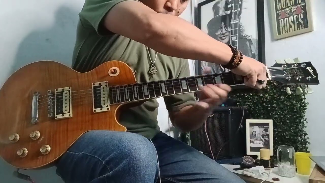 Dj ASHBA [La bella ViTA] guitar lesson tuning Eb