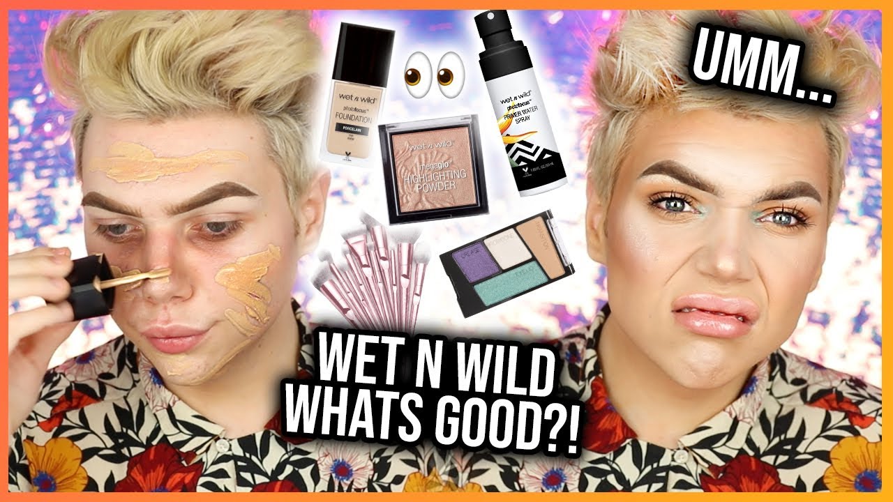 WET N' WILD WHAT'S GOOD SIS?! Testing *NEW* Wet n Wild Makeup! | Thomas Halbert