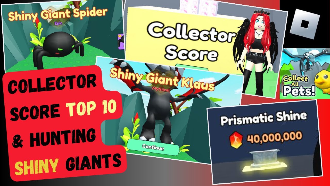 Collector Score 0.9 hunting Shiny Giants - Collect All Pets Roblox
