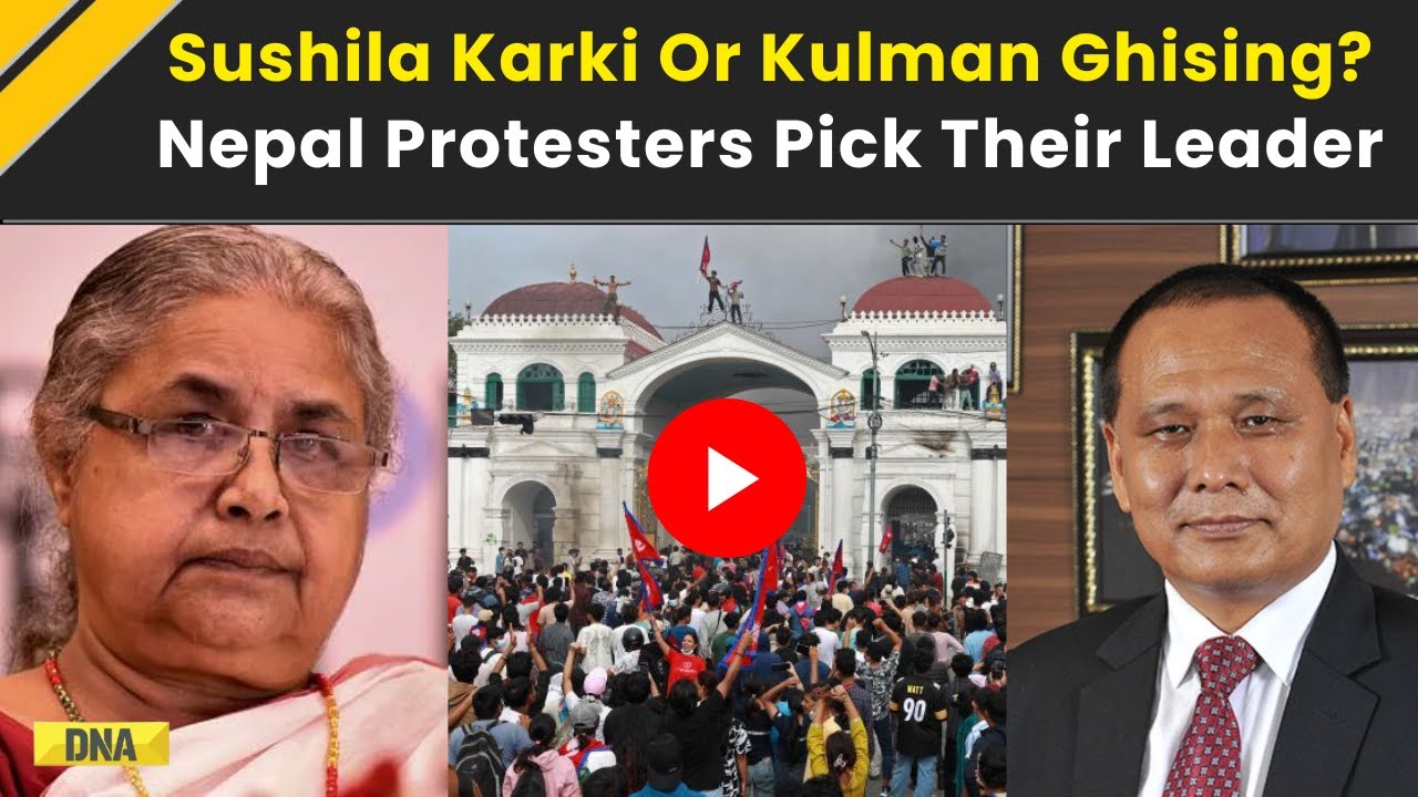 Nepal News: Sushila Karki Or Kulman Ghising? Nepal’s Gen Z Protesters Decide Future | Nepal Protest