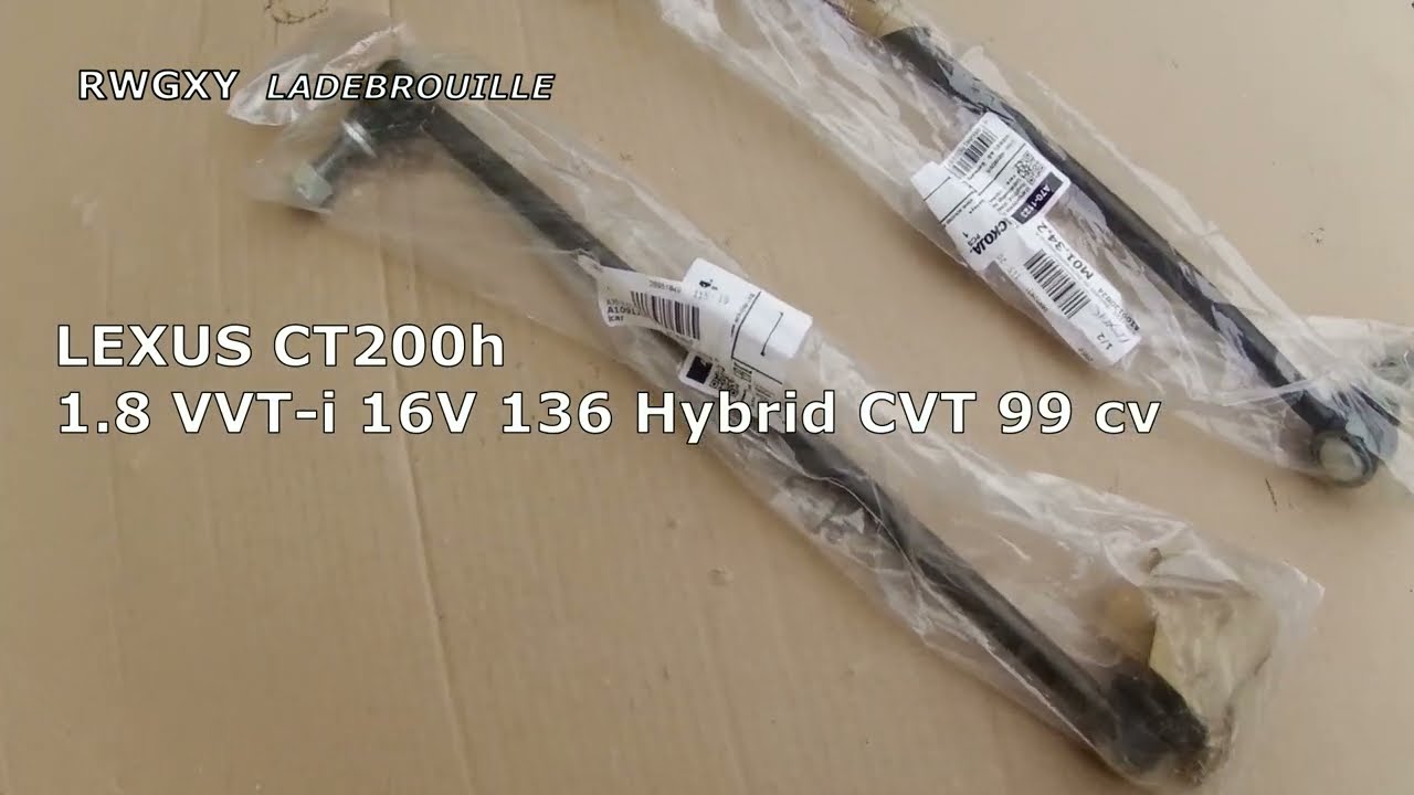 Comment changer une biellette de barre stabilisatrice LEXUS CT200h