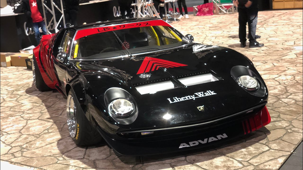 libertywalkミウラADVAN仕様の搬出動画～積車/大阪オートメッセ2018