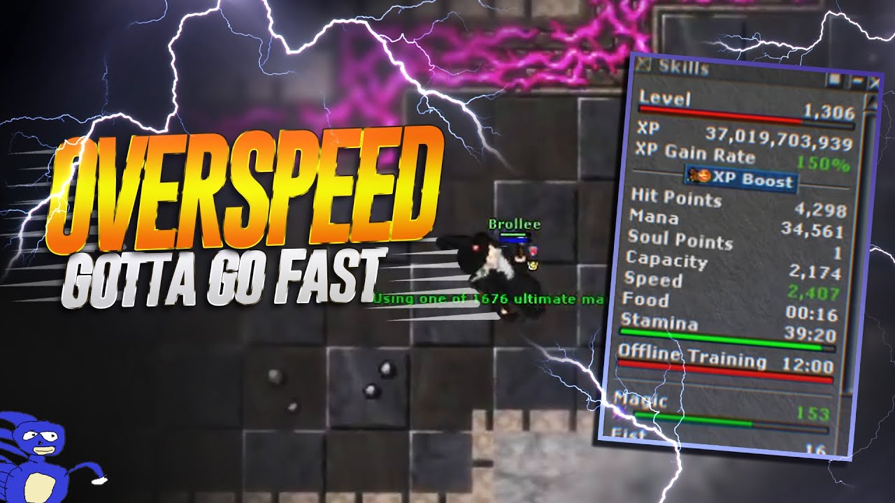 OVERSPEED LEVEL 1300!! GREAT 