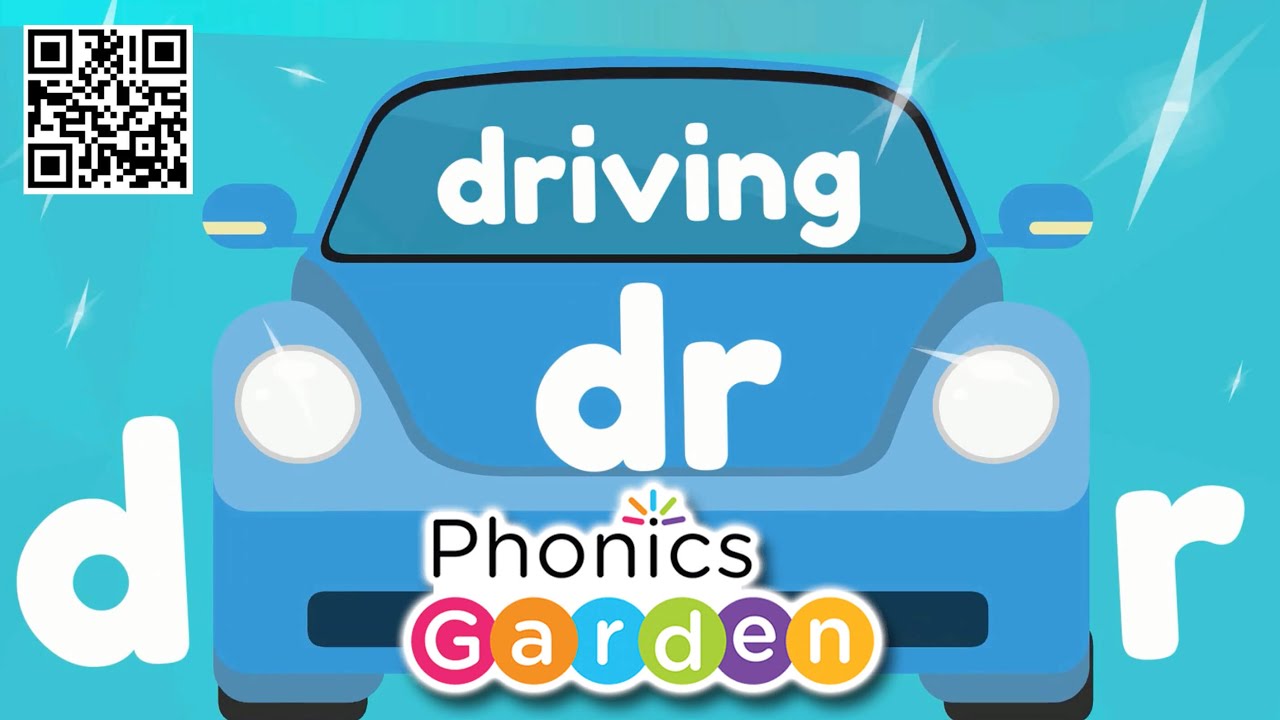 DR Blend | Simple Singing Phonics | Letter Blend Sounds | Phonics Garden
