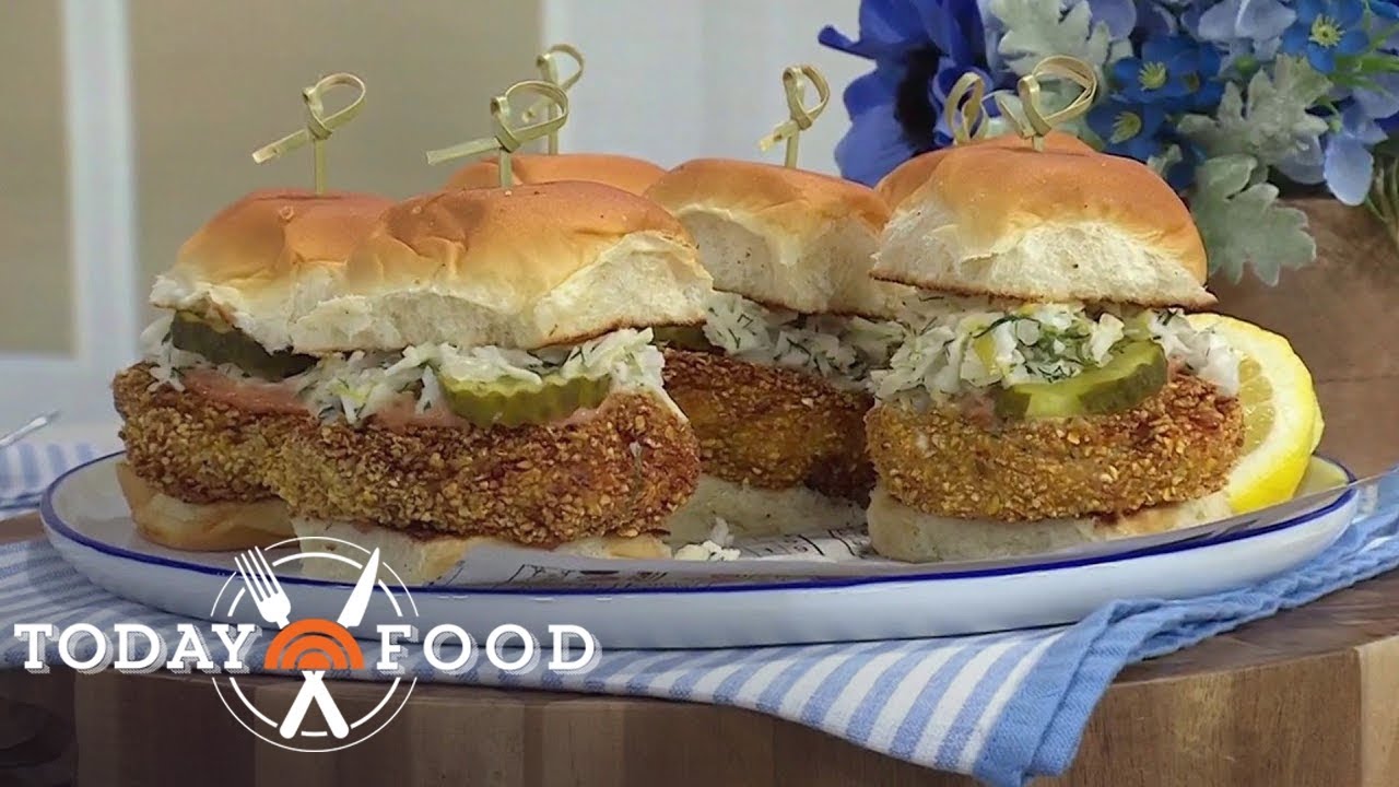 Shrimp Sliders With Fennel Slaw: Get the Recipe!