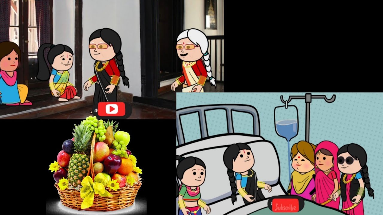 ಒಂದೇ ಬಳ್ಳಿಯ ಹೂವುಗಳು 768-#kannadacomedy #comedy #cartoonnetwork  #paarakka