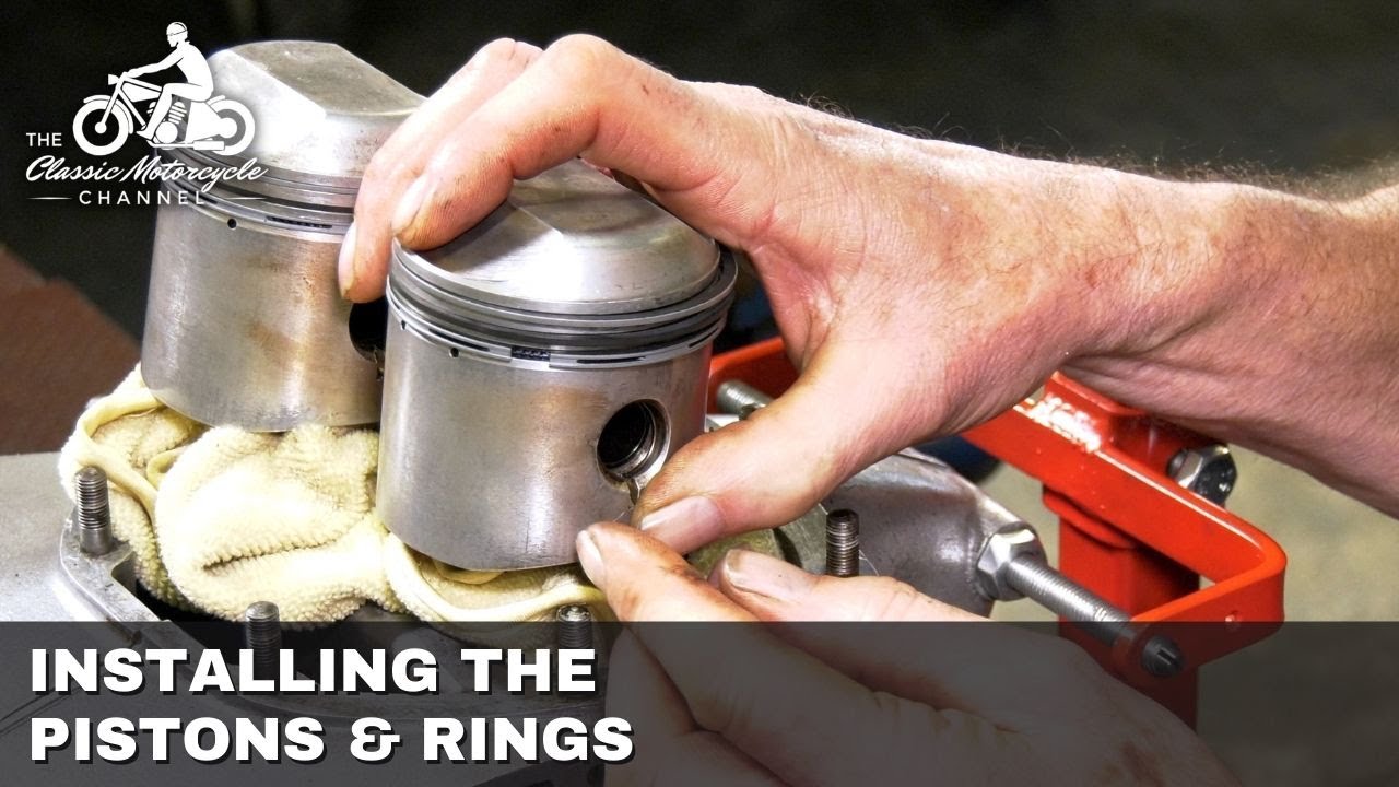 Part 2 - Low Budget Classic Motorcycle Restoration - Piston & Rings