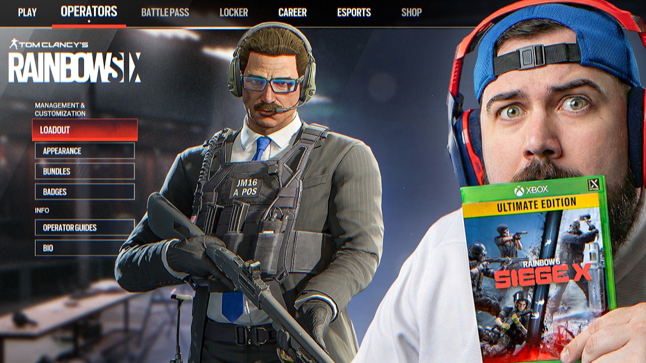 Trying Rainbow Six Siege for the FIRST TIME