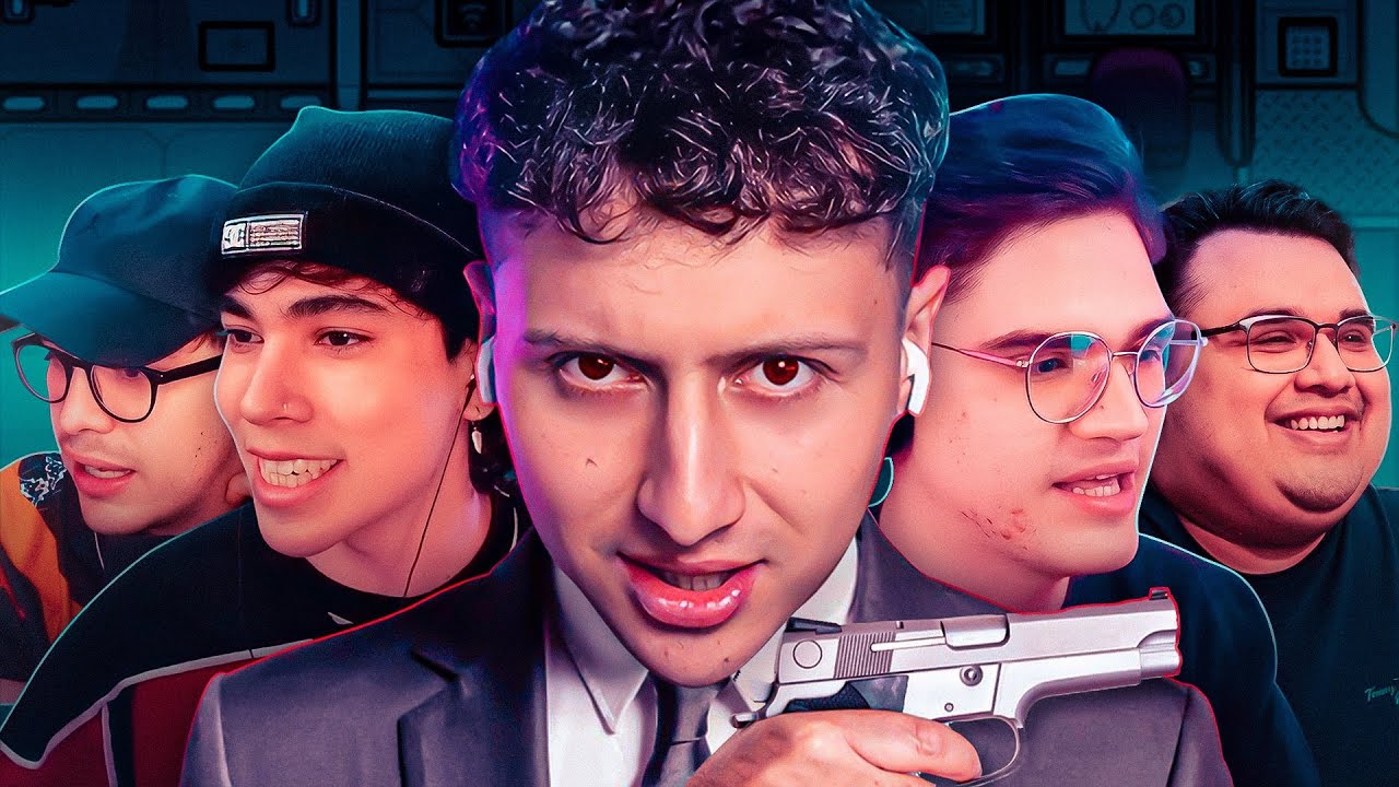 AMONG US CON STREAMERS FAMOSOS
