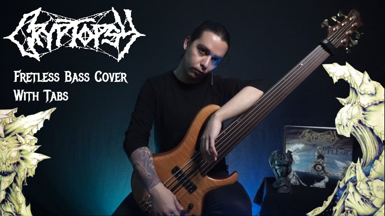 CRYPTOPSY - DEFENESTRATION [FRETLESS BASS COVER]