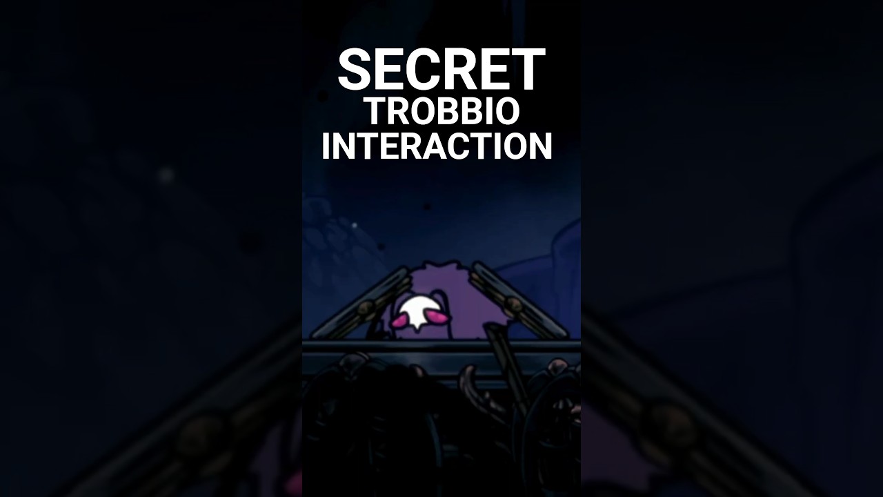 Hollow Knight Silksong - SECRET Trobbio Interaction