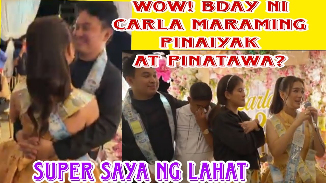 KASALAN NA BA ITO? NAGING EMOSYONAL SI CARLA?@KalingapRabOfficial 