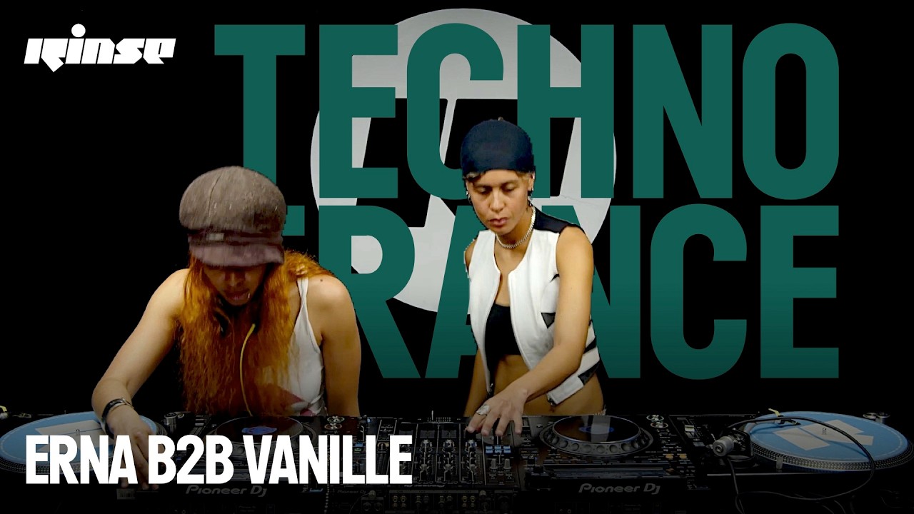 ERNA B2B Vanille (Techno & Trance DJ Set) | Rinse France