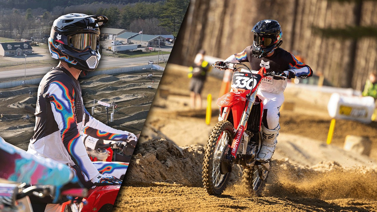 I Built A Supercross Track | Winchester, NH