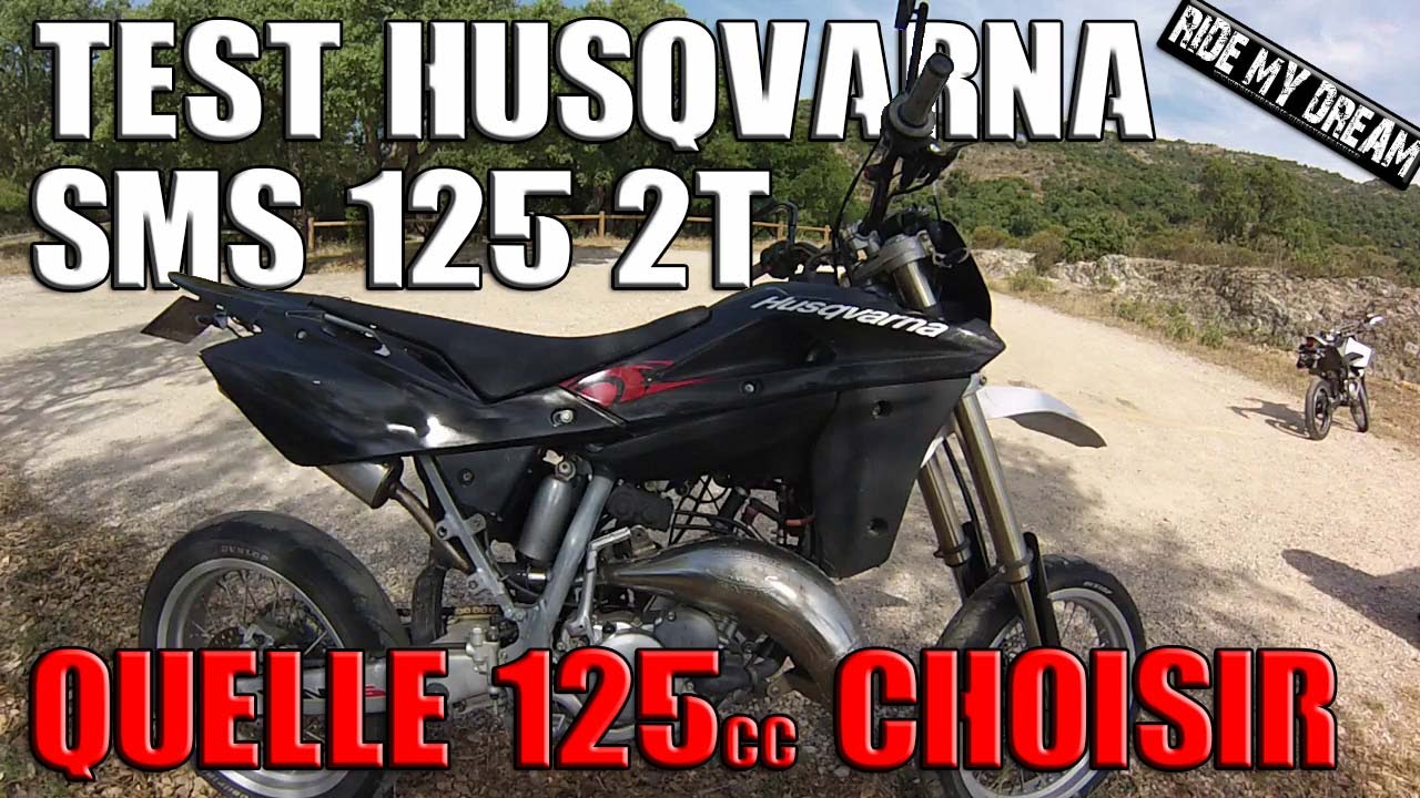 Essai HUSQVARNA SMS 125 2T    ☞ la moto fun des 125 ☜ Les 125 à l' honneur  #1