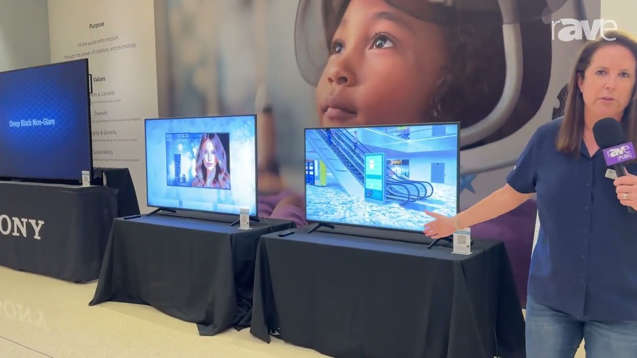Sony AV Tech Expo: Sony Walks Through Its Current Line-up of Professional BRAVIA Displays