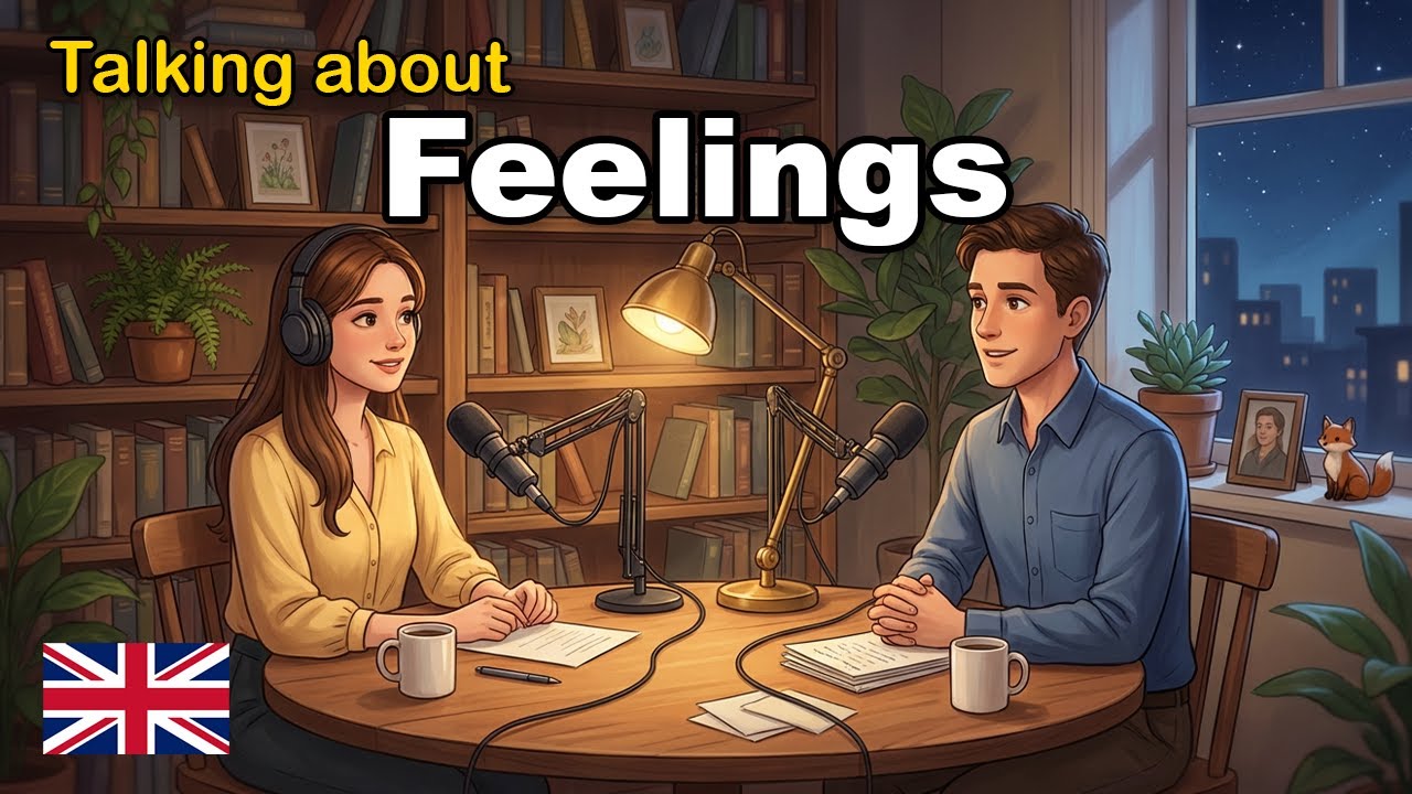 How to Talk About Your Feelings in English | Easy English Conversation Practice