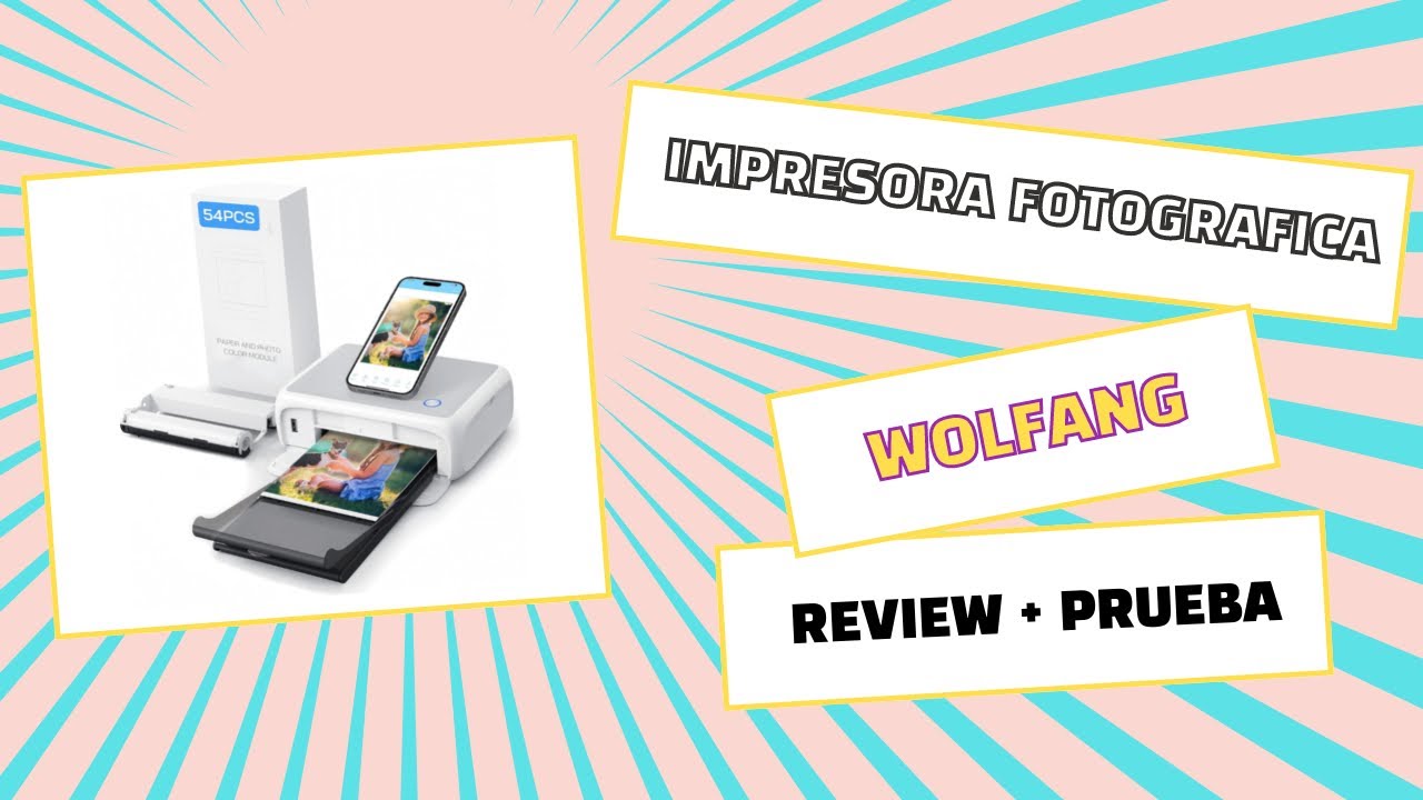 Impresora fotográfica Wolfang WPP01 📸 | Unboxing + Configuración + Pruebas