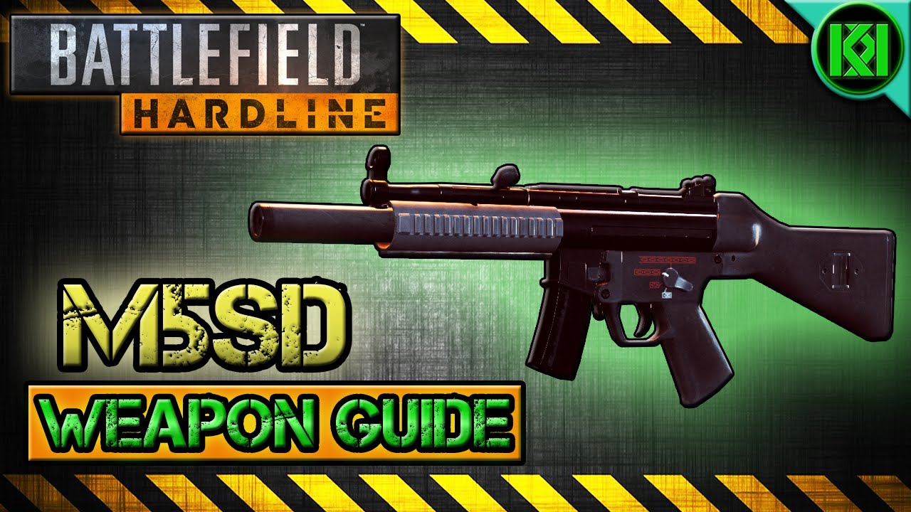 Battlefield Hardline M5SD Review (Gameplay) Best Gun Setup | Weapon Guide (BFH)