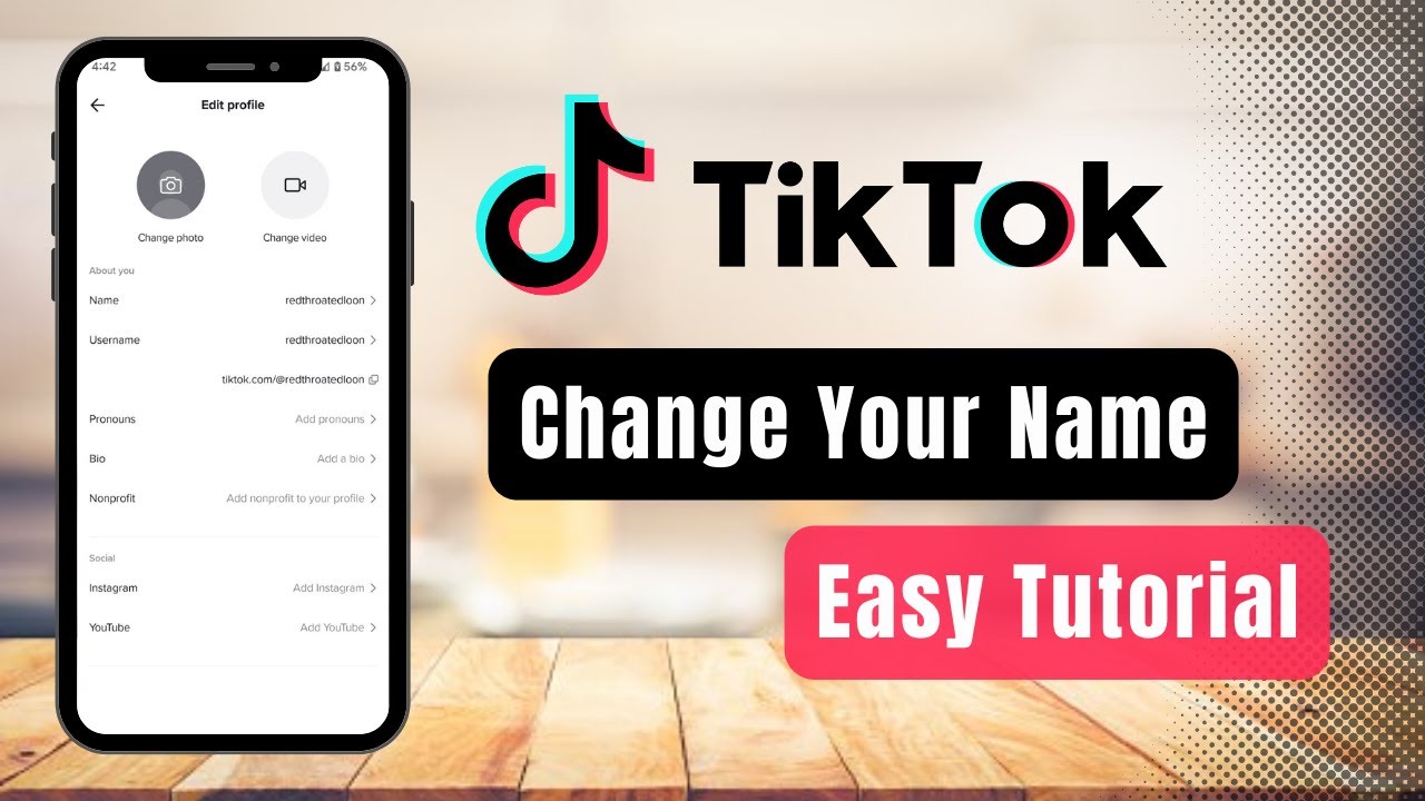 How to Change Your Name on TikTok !