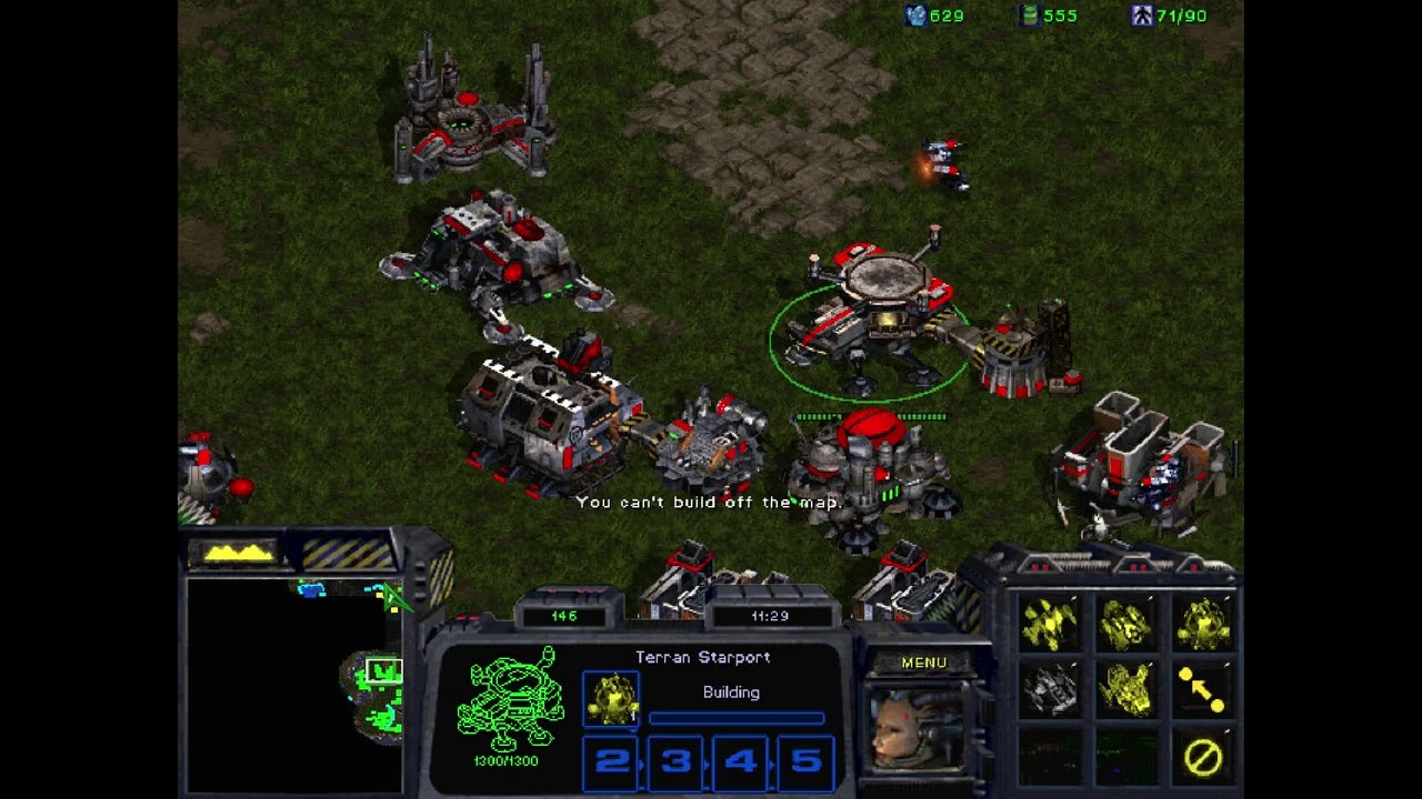 [StarCraft星海爭霸] BGH 1t vs 7z- 33mins，人類用基礎兵種打7個蟲族33分鐘KO。