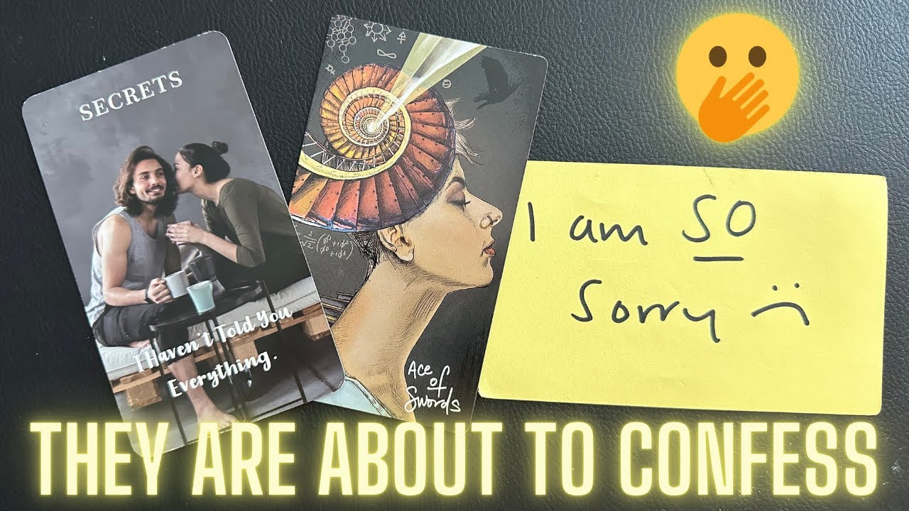 THEY HAVE A SHOCKING SECRET TO REVEAL 🫢 Your person has been keeping this from you for a while..