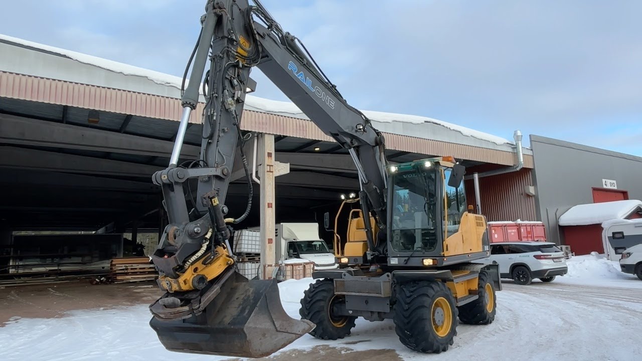 Köp Hjulgrävare Volvo EW160C på Klaravik