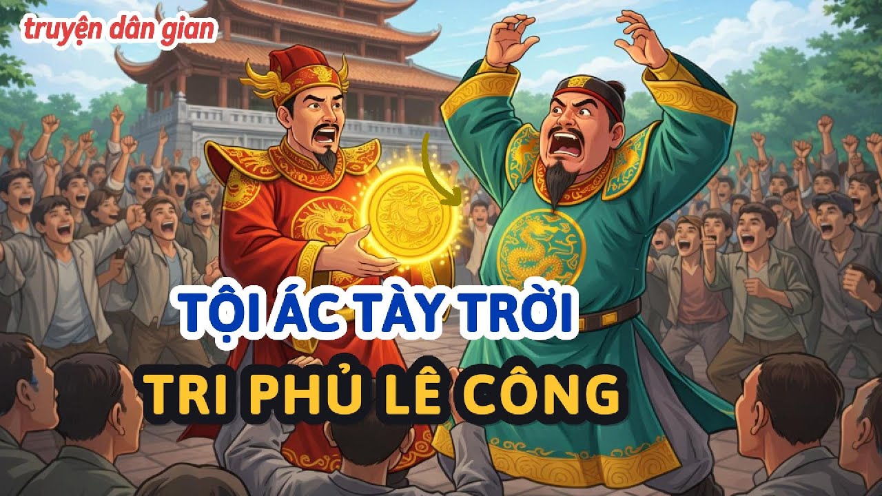 TỘI ÁC TÀY TRỜI TRI PHỦ LÊ CÔNG | Truyện cổ tích dân gian Việt Nam
