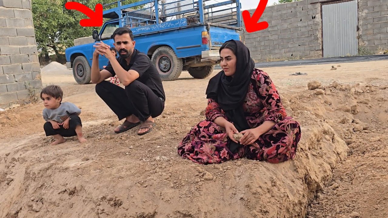 The dream of a new house is slowly becoming a reality; Ali and Parisa's romantic endeavor