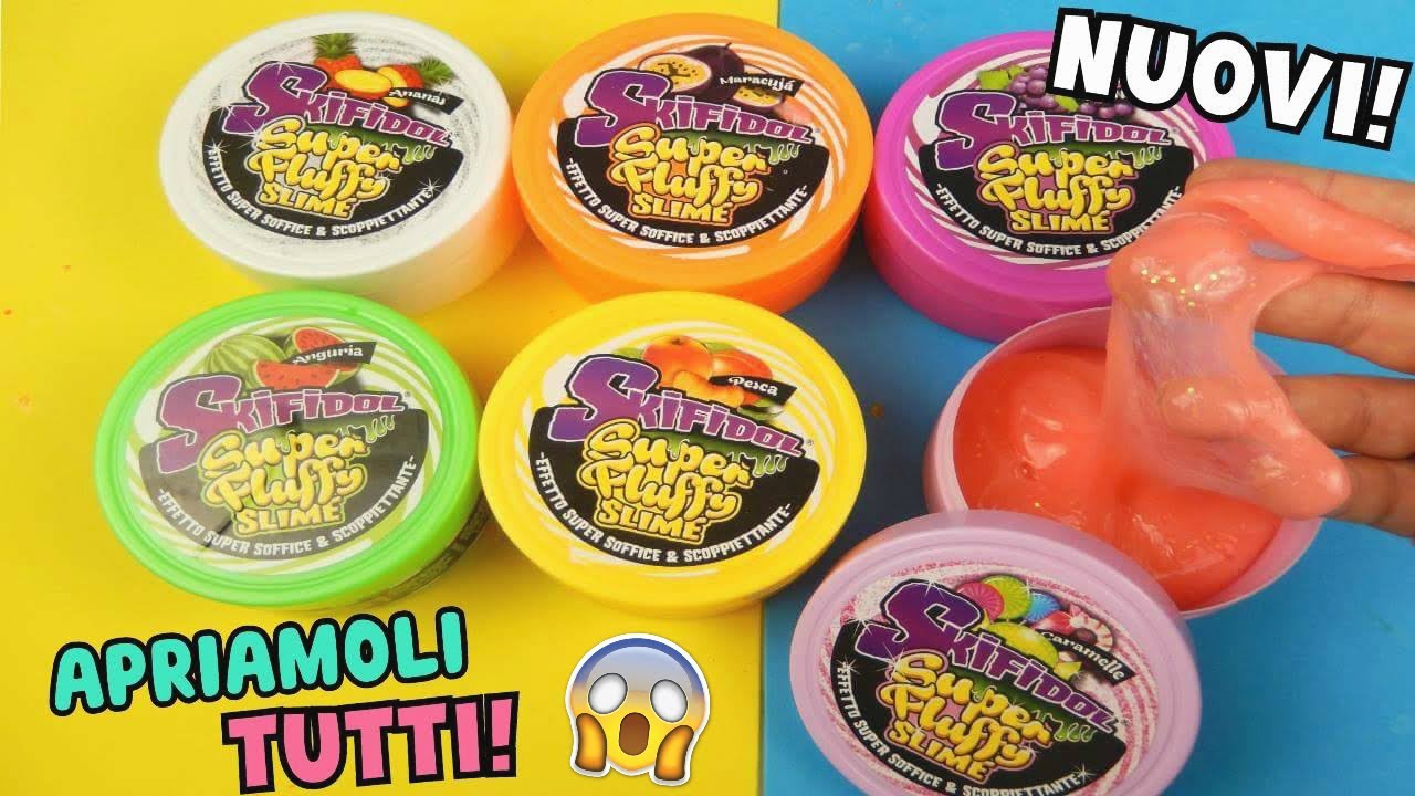 APRO I NUOVI SKIFIDOL SUPER FLUFFY SLIME! COME SARANNO? Iolanda Sweets