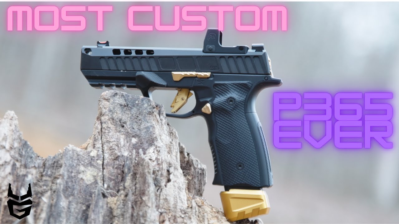 Самый кастомный P365 в истории? Shalotek/Tyrant CNC