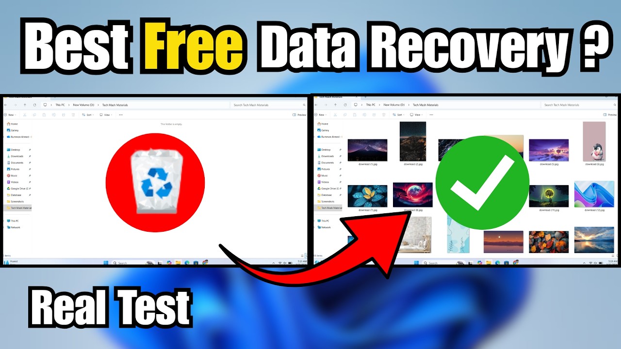Best FREE Data Recovery 2026: How to Recover Deleted Files on Windows 10/11