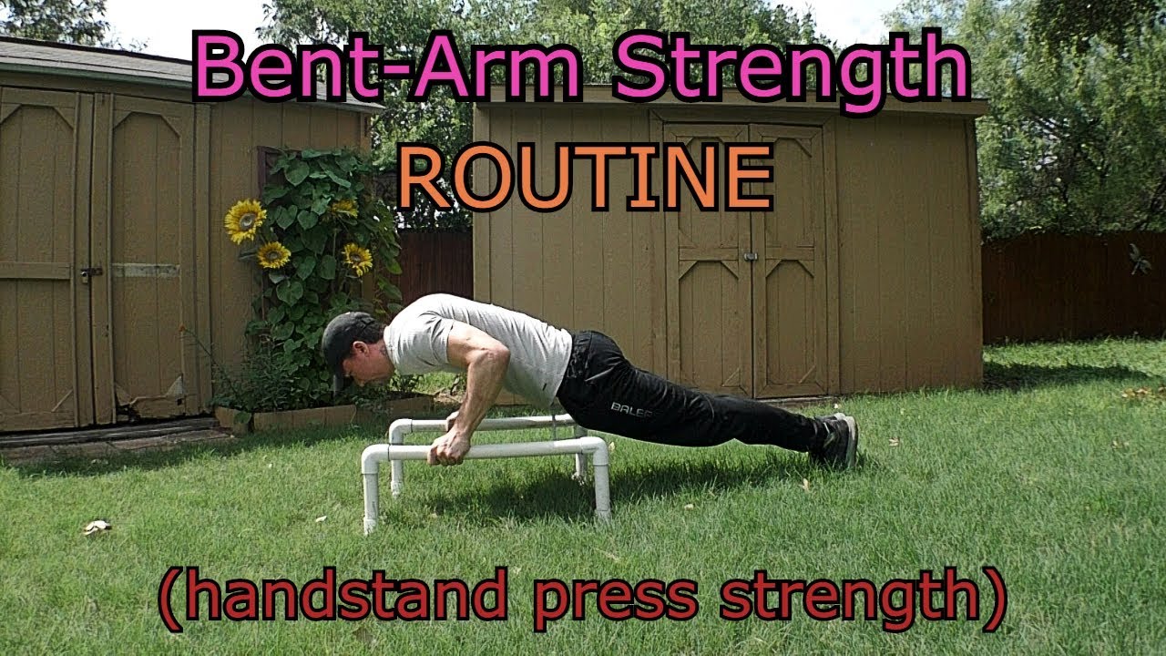 Bent-Arm Strength ROUTINE - Bent-Arm Handstand Press Strength