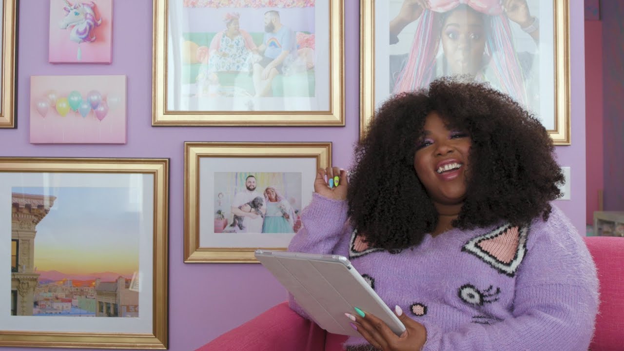 How One Curl Boss Embraced Her Quirks to Build a Glittery Empire