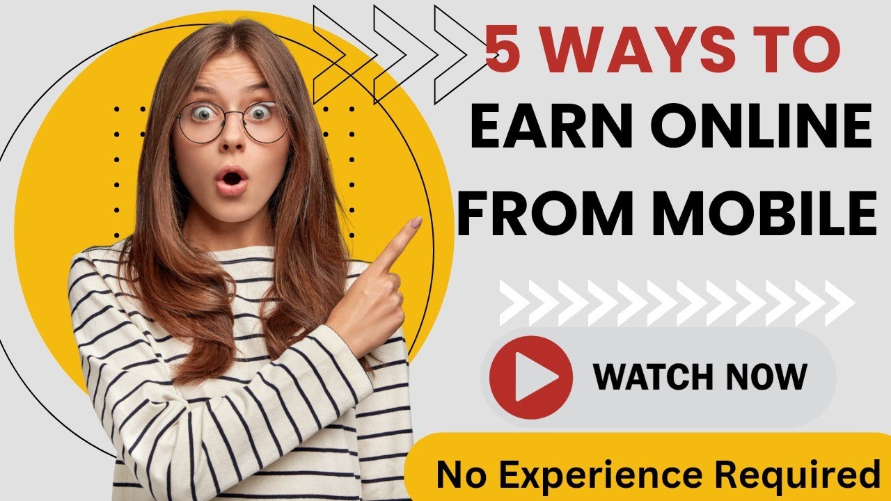 Pocket Profits: 5 Mobile Ways to Earn Online
