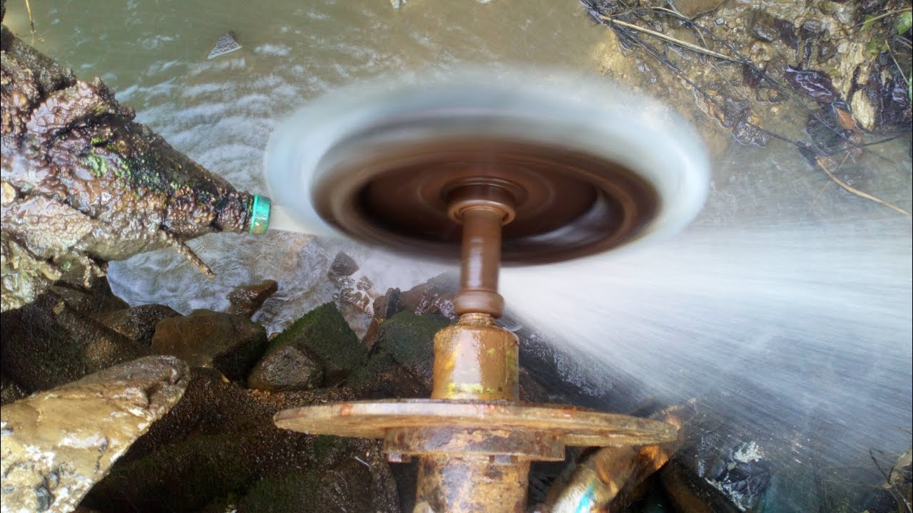 micro hydro. Thủy điện mini..c&aacute;ch g&aacute;o cho m&aacute;y điện nước