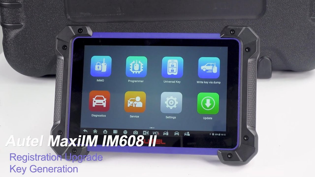 Autel IM608 PRO II (IM608S II) Registration & Upgrade Guide