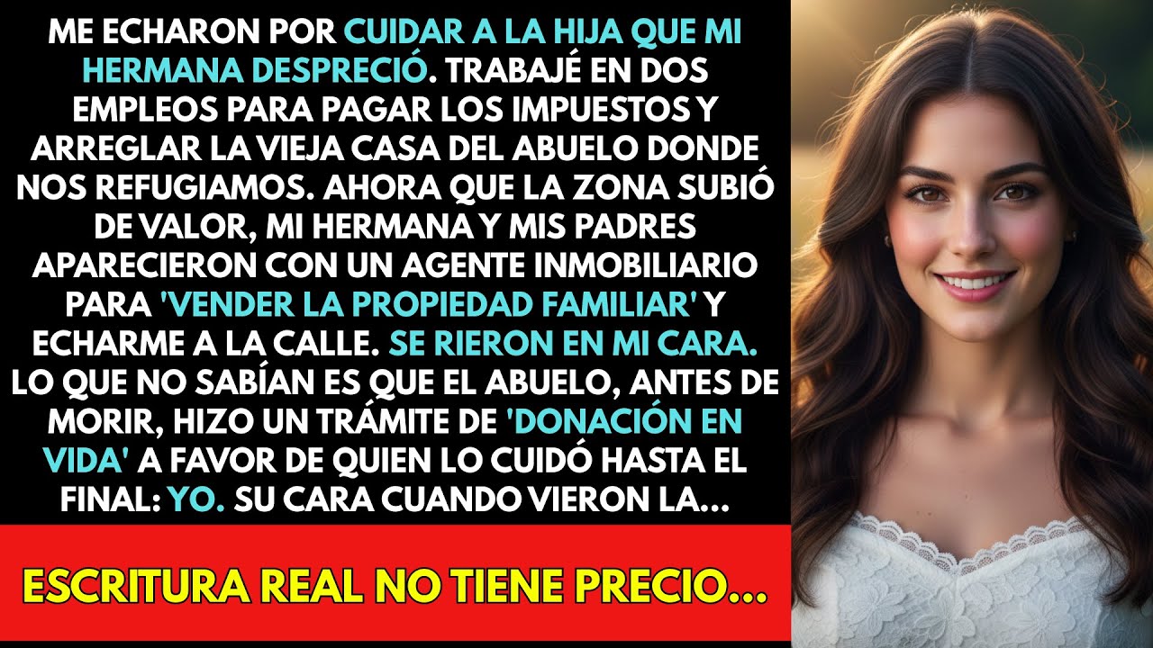 Mis Padres Me Dijeron: 'Si Te Quedas Con Esa Niña, Estás Fuera'. La Crié Sola. Hoy, Ellos Quieren...