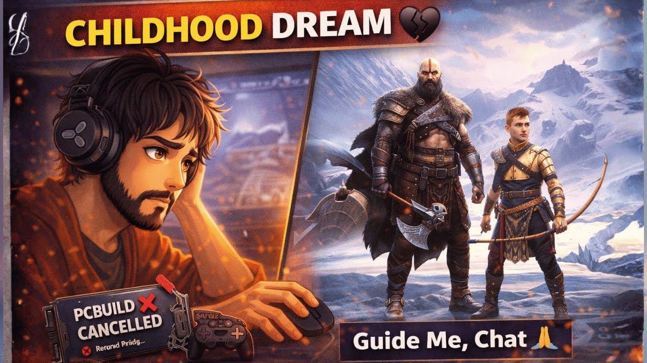 God of War Ragnarök Live 🖤 | Childhood Dream Returns | Guide Me Chat 🙏