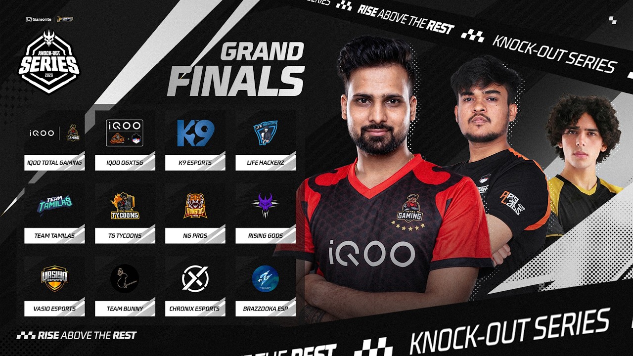 Knockout Series | Grand Finals🔴 | Oblivion Reign | Free Fire | Powered By Gamorite