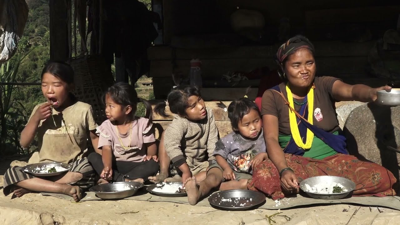 Myvillage offical videos EP 1263 || Daily life activities of happy family in village