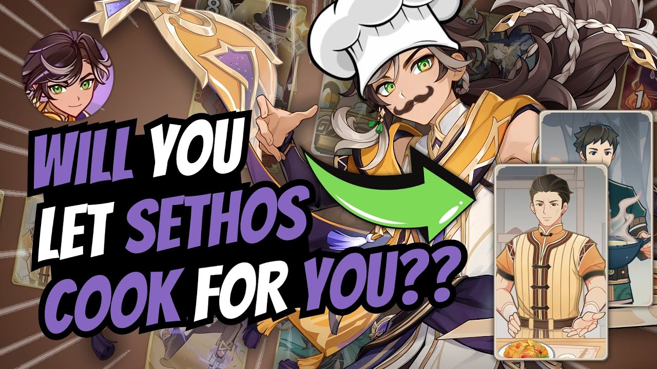 LET SETHOS COOK 😎🔥 | Genshin Impact TCG