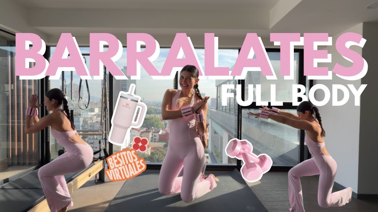Barralates full body — clase de pilates inspirada en barre — con Regis 