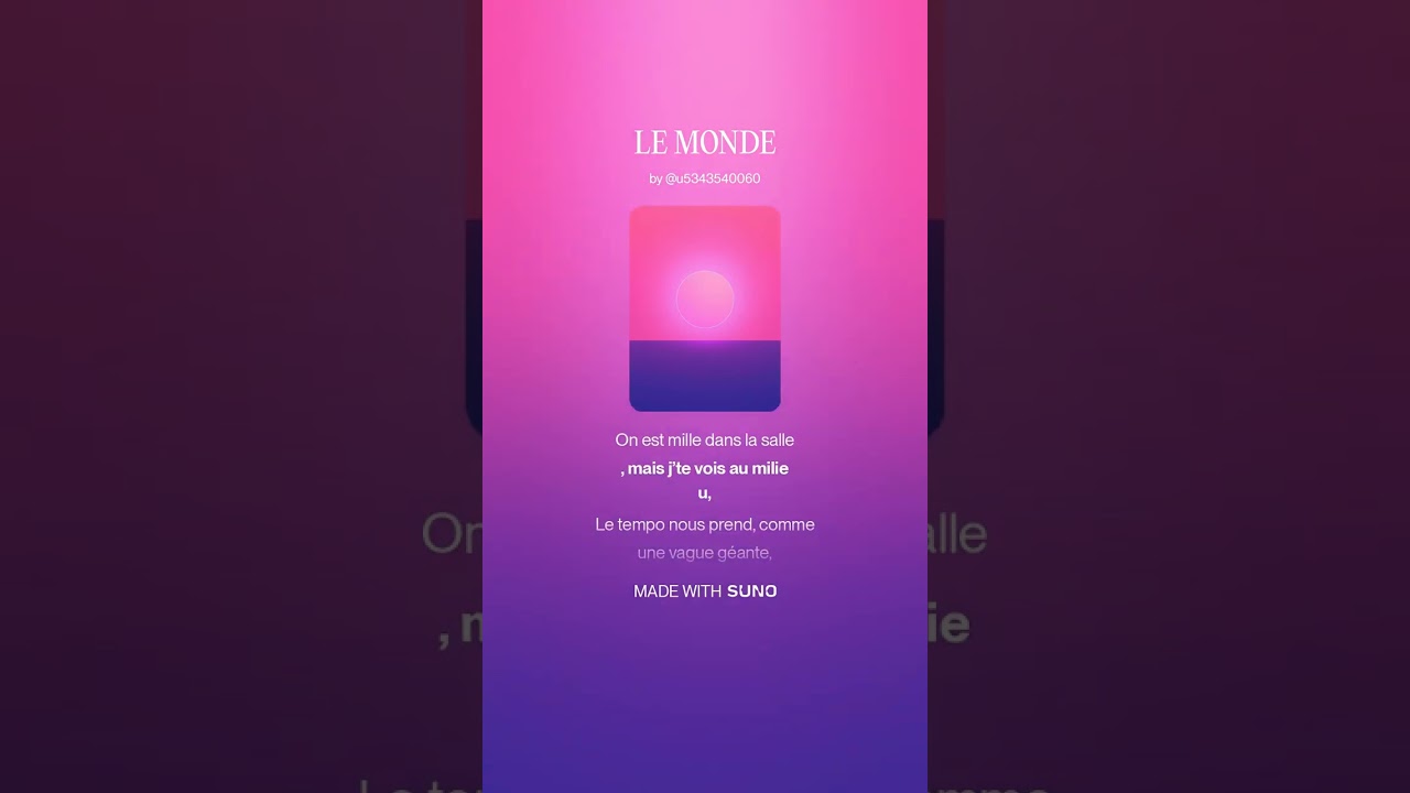 LE MONDE parole