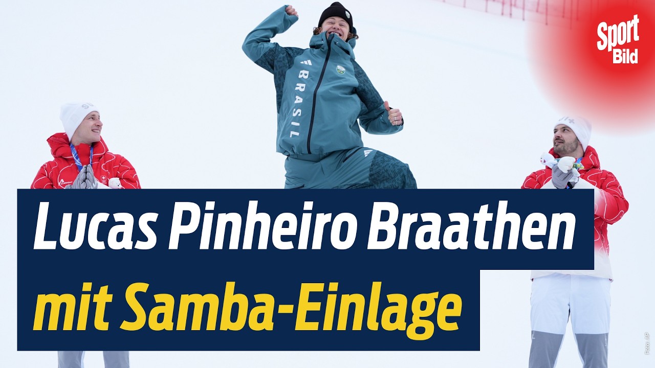 Heißes Samba-Tänzchen nach Brasilien-Gold | Olympia News
