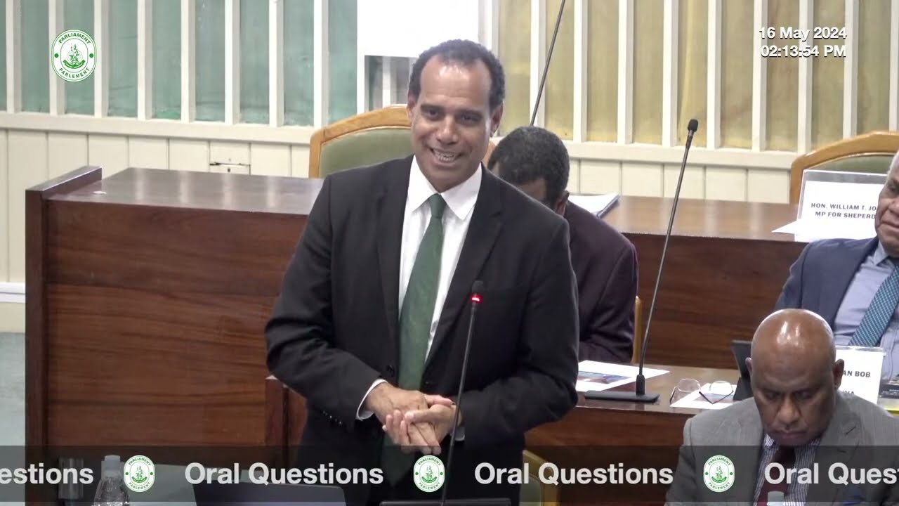 Vanuatu Parliament 1st. Ordinary Session of 2024 - Thursday 16th. May, 2024 PM