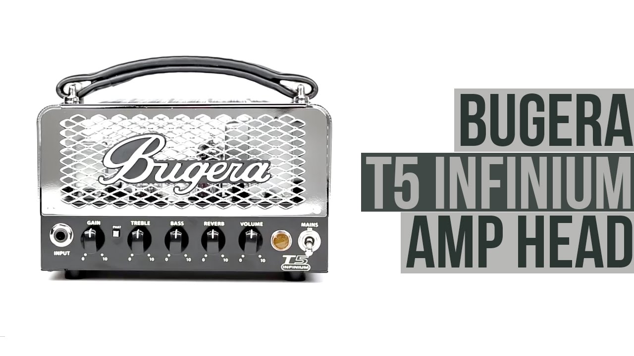 Bugera T5 INFINIUM - 5 Watt Cage Style Tube Amplifier Head