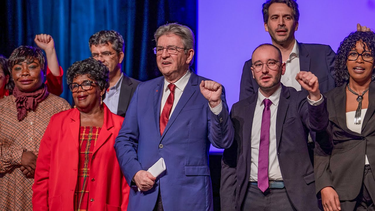 Meeting avec Jean-Luc Mélenchon et Guillaume Lescaut à Aubervilliers !