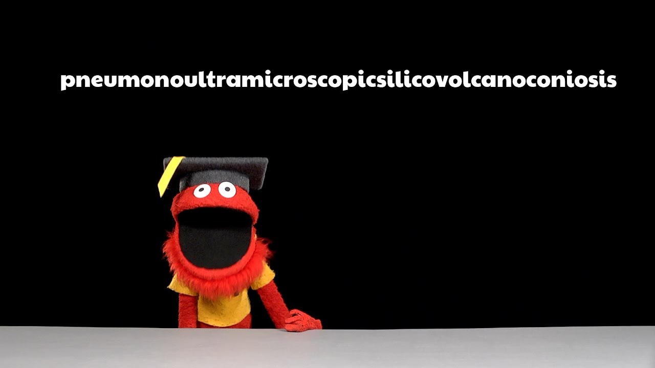 Mario's Word of the Week - Pneumonoultramicroscopicsilicovolcanoconiosis