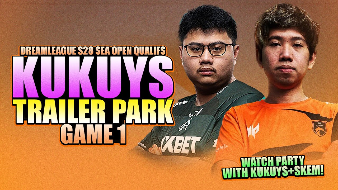 KUKUYS VS TRAILER PARK GAME 1 - WATCH PARTY WITH KUKUYS + SKEM - DREAMLEAGUE S28 SEA Open Qualifs